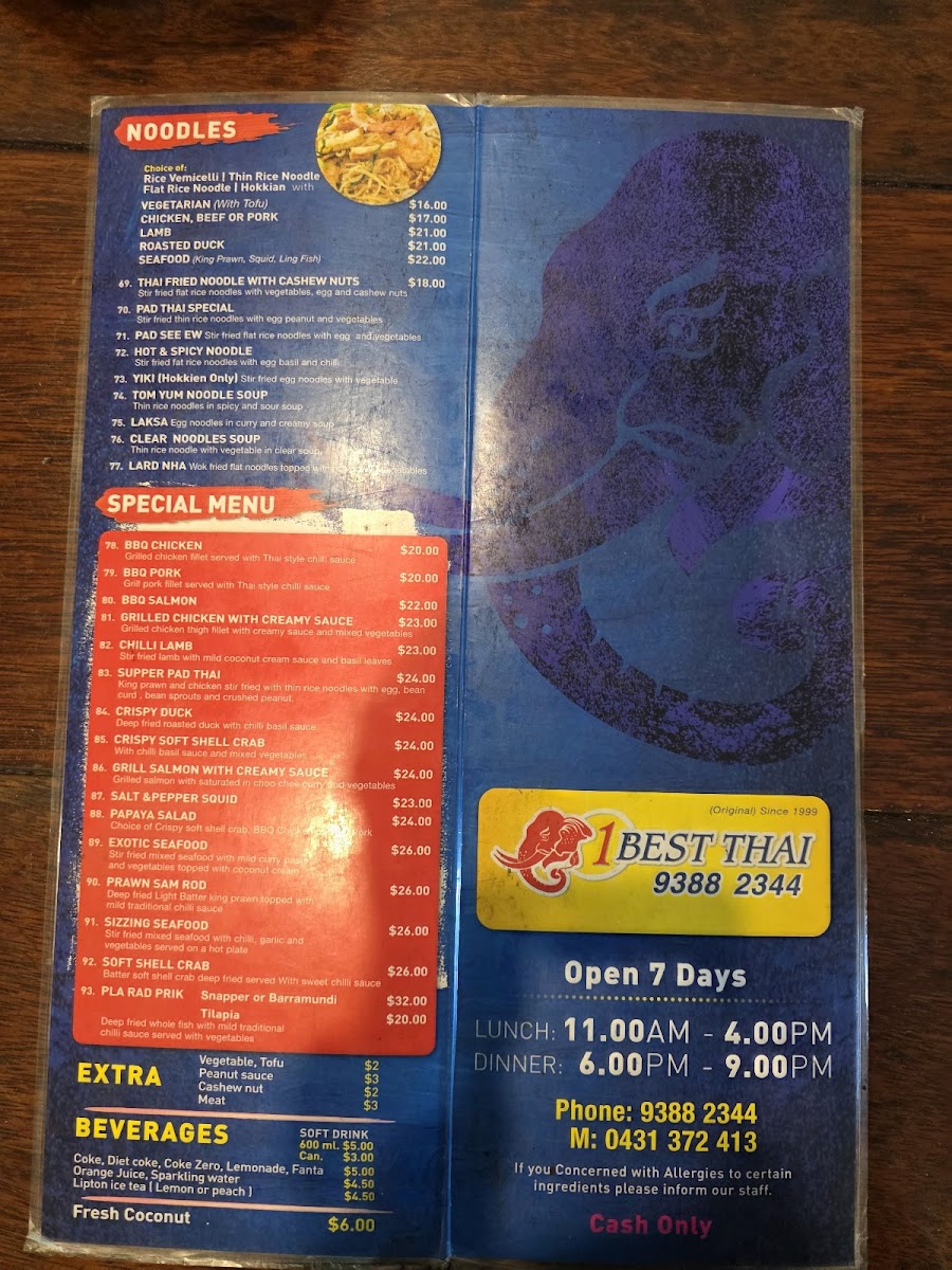 Menu 1 Best Thai-1