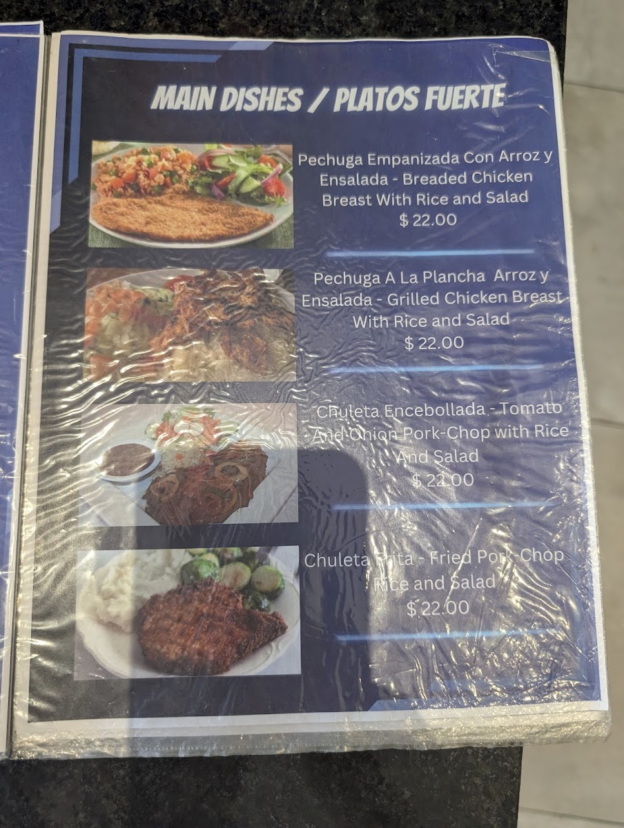Menu 100% Salvadoreño Restaurant & Take Out-3