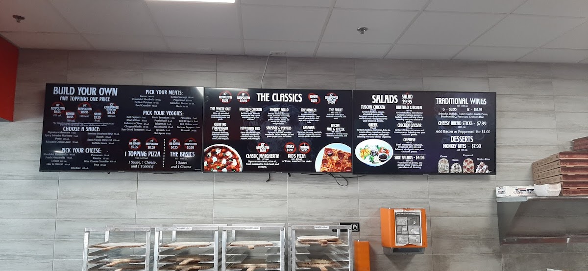 Menu 1000 Degrees Pizza - Cleveland, Tn-7