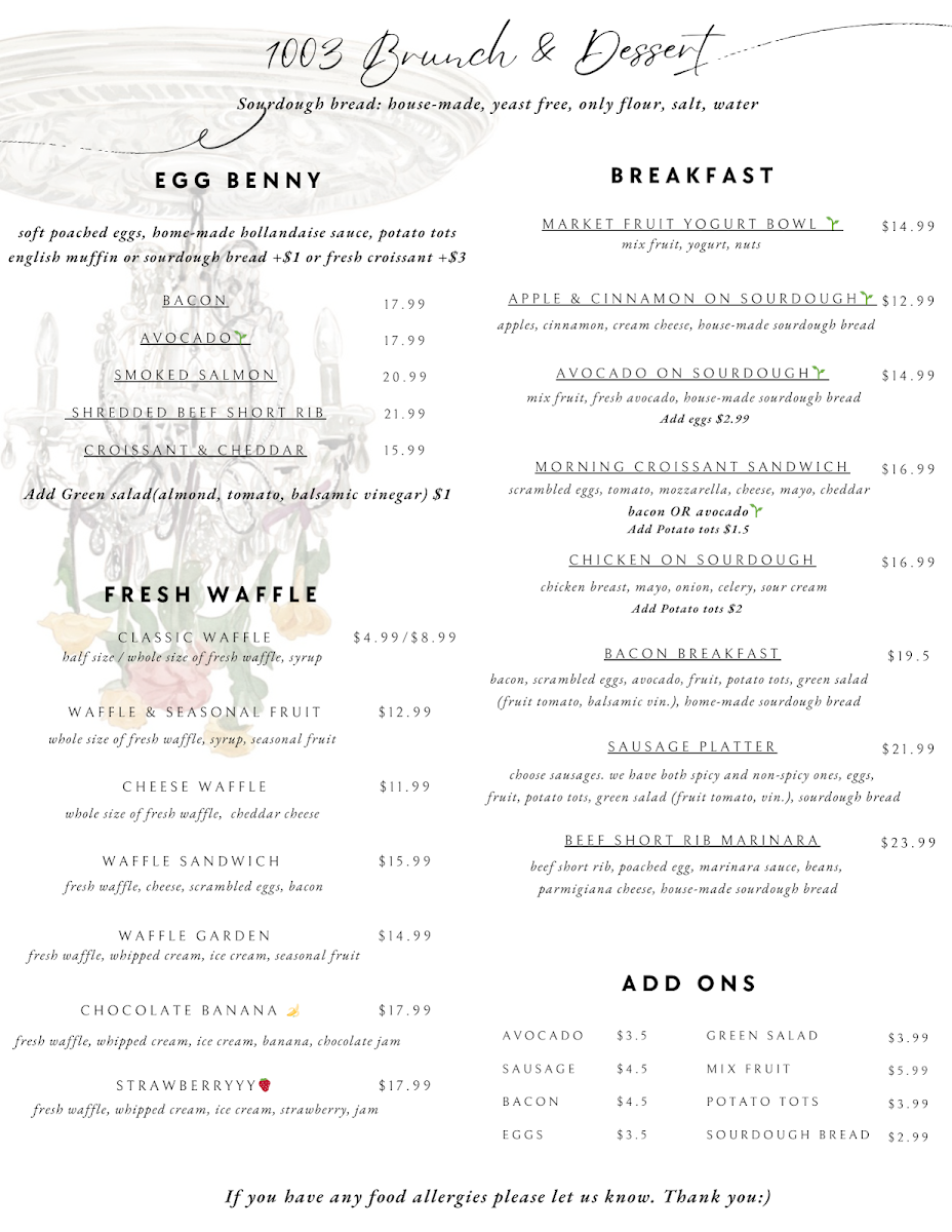 Menu 1003 Brunch & Dessert-2
