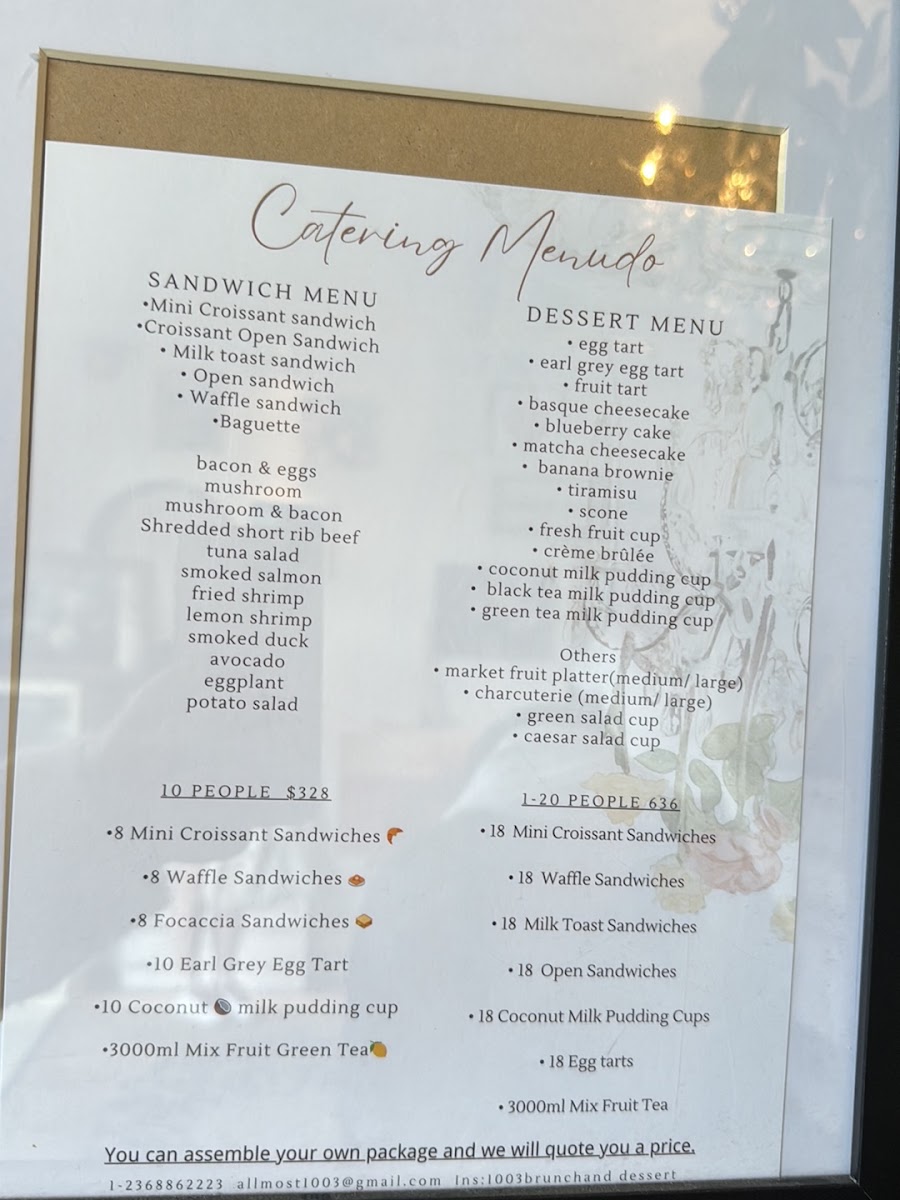 Menu 1003 Brunch & Dessert-4