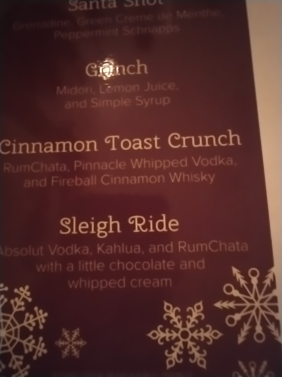 Menu 1157 North-3