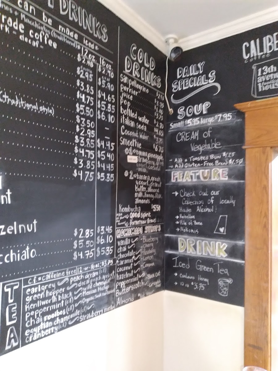 Menu 13Th Avenue Food And Coffee House-3