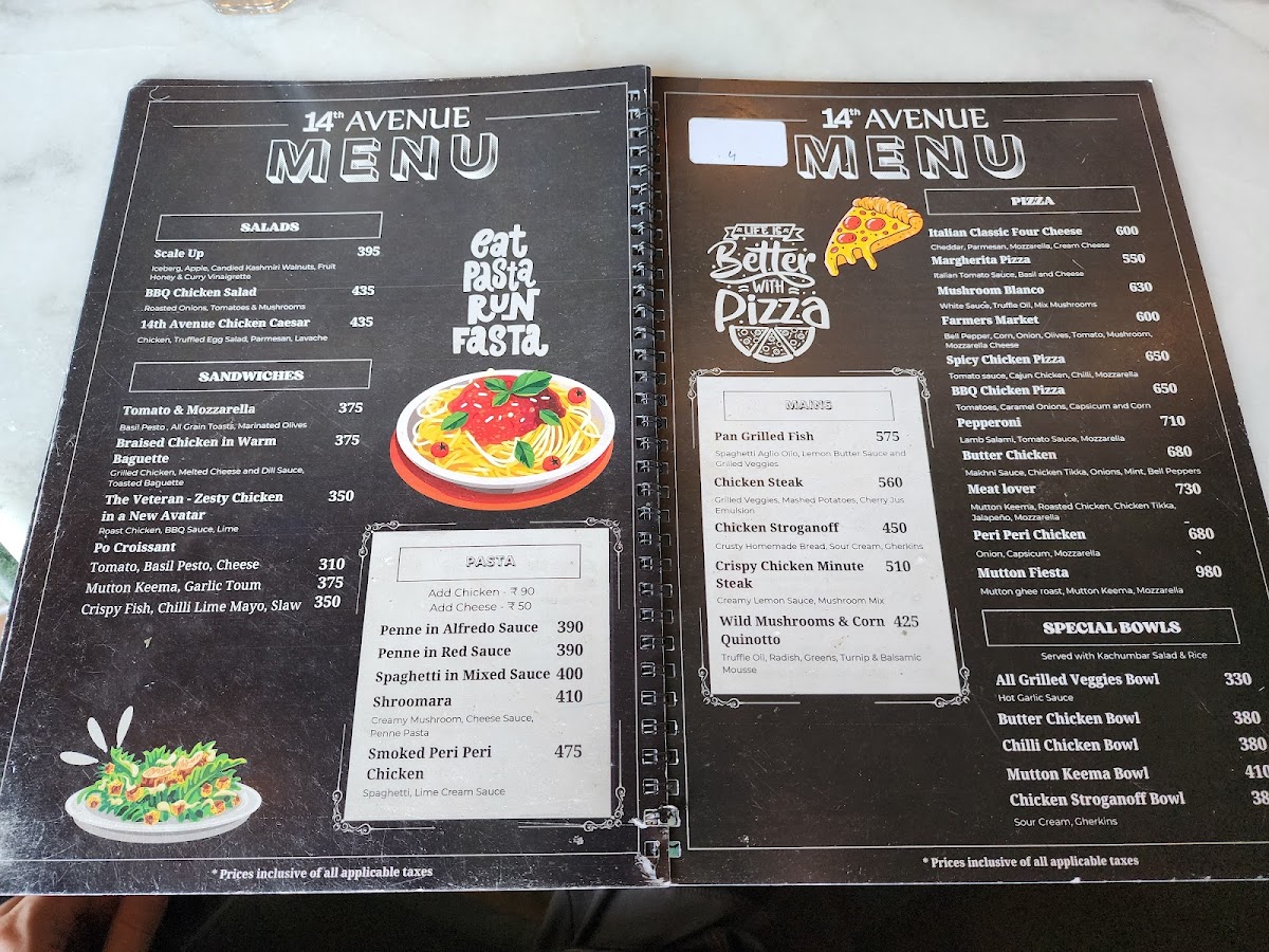 Menu 14Th Avenue Cafe & Grill-3