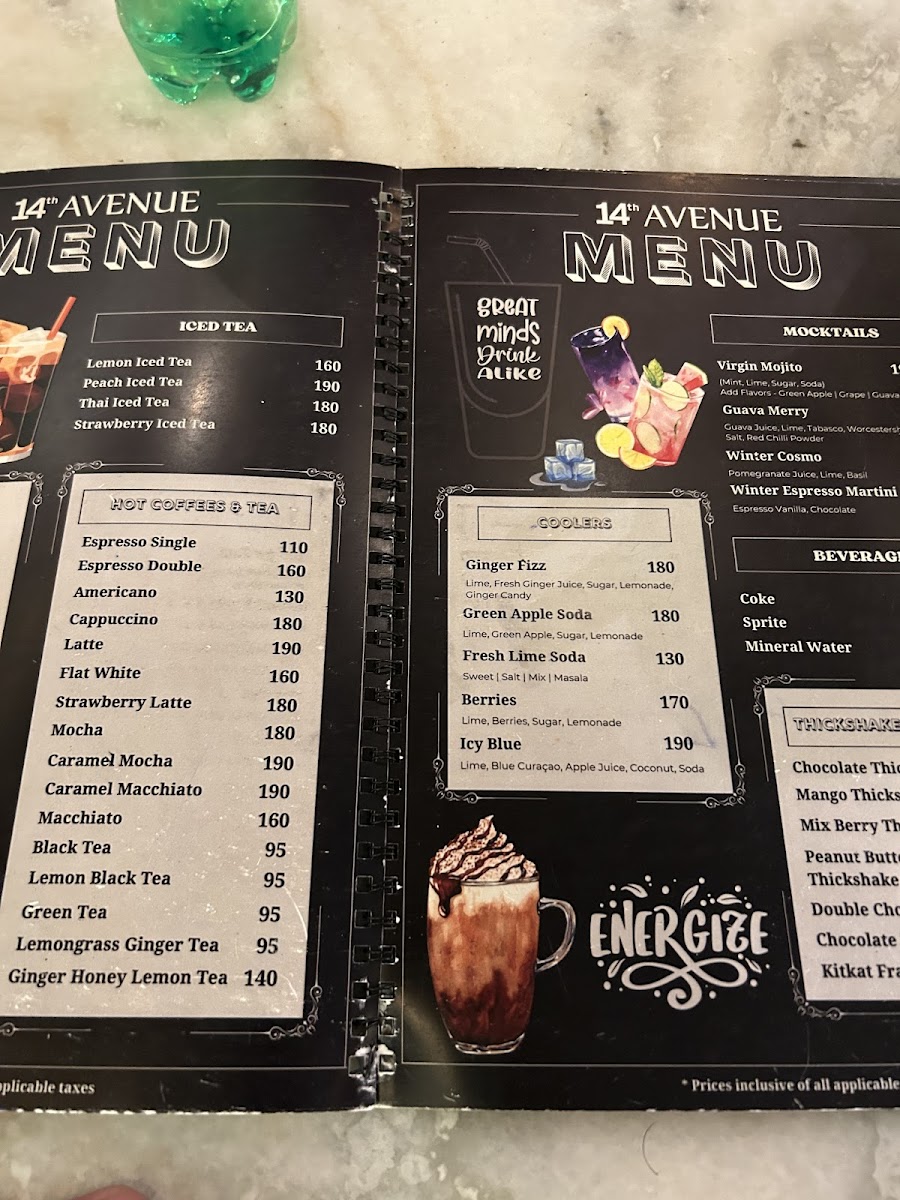 Menu 14Th Avenue Cafe & Grill-4