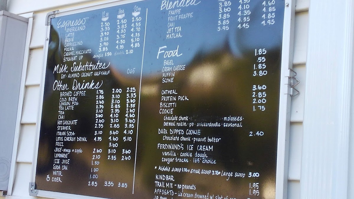 Menu 165° Brew, Llc-2