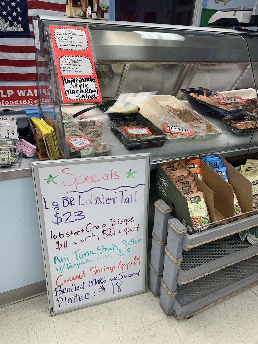 Menu 16Th Street Seafood-2