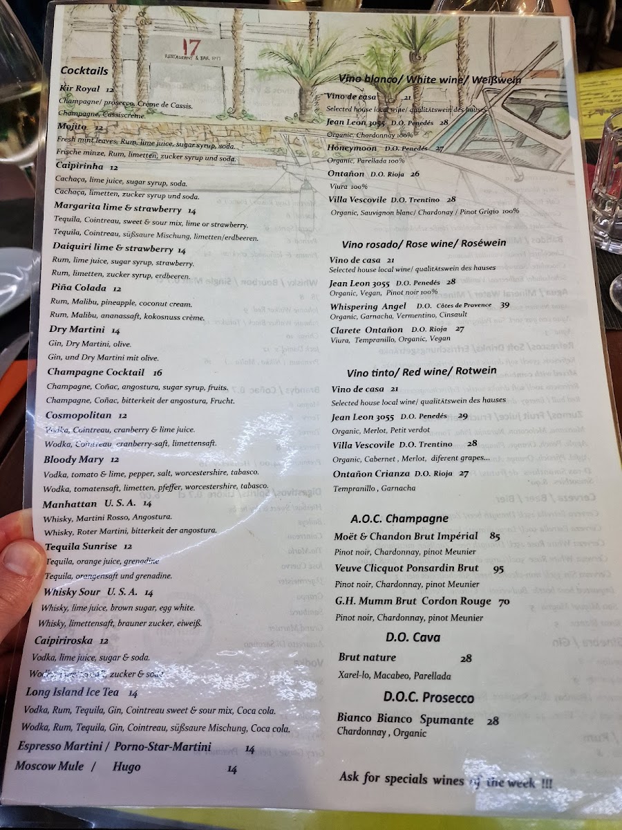 Menu 17 Restaurant & Bar-3