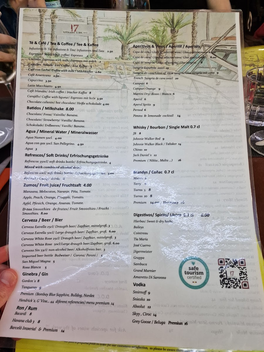 Menu 17 Restaurant & Bar-4