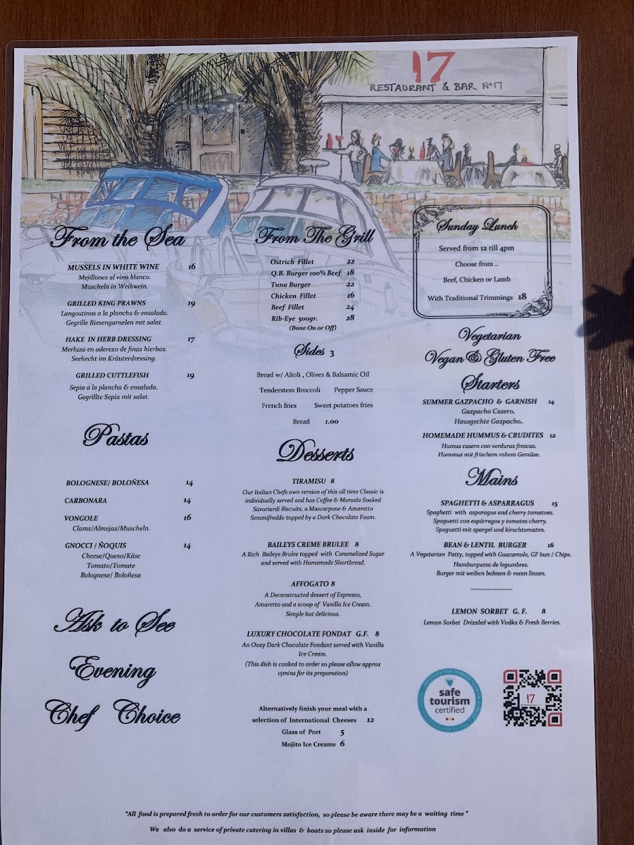 Menu 17 Restaurant & Bar-5