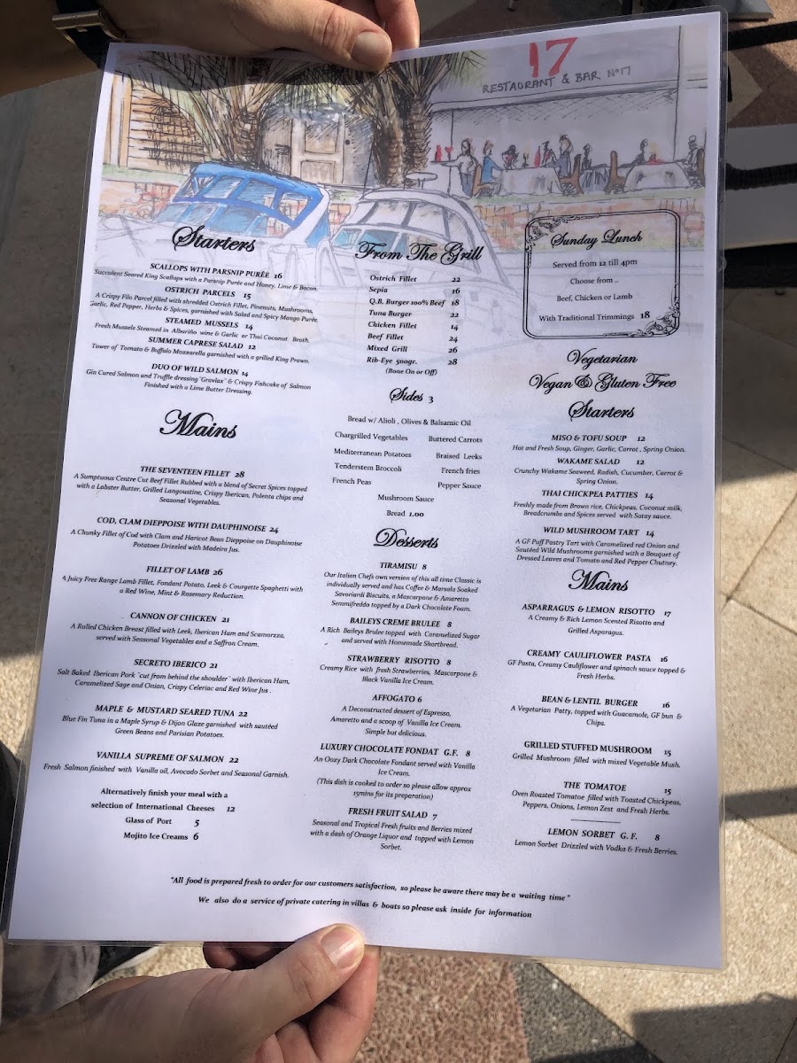 Menu 17 Restaurant & Bar-6