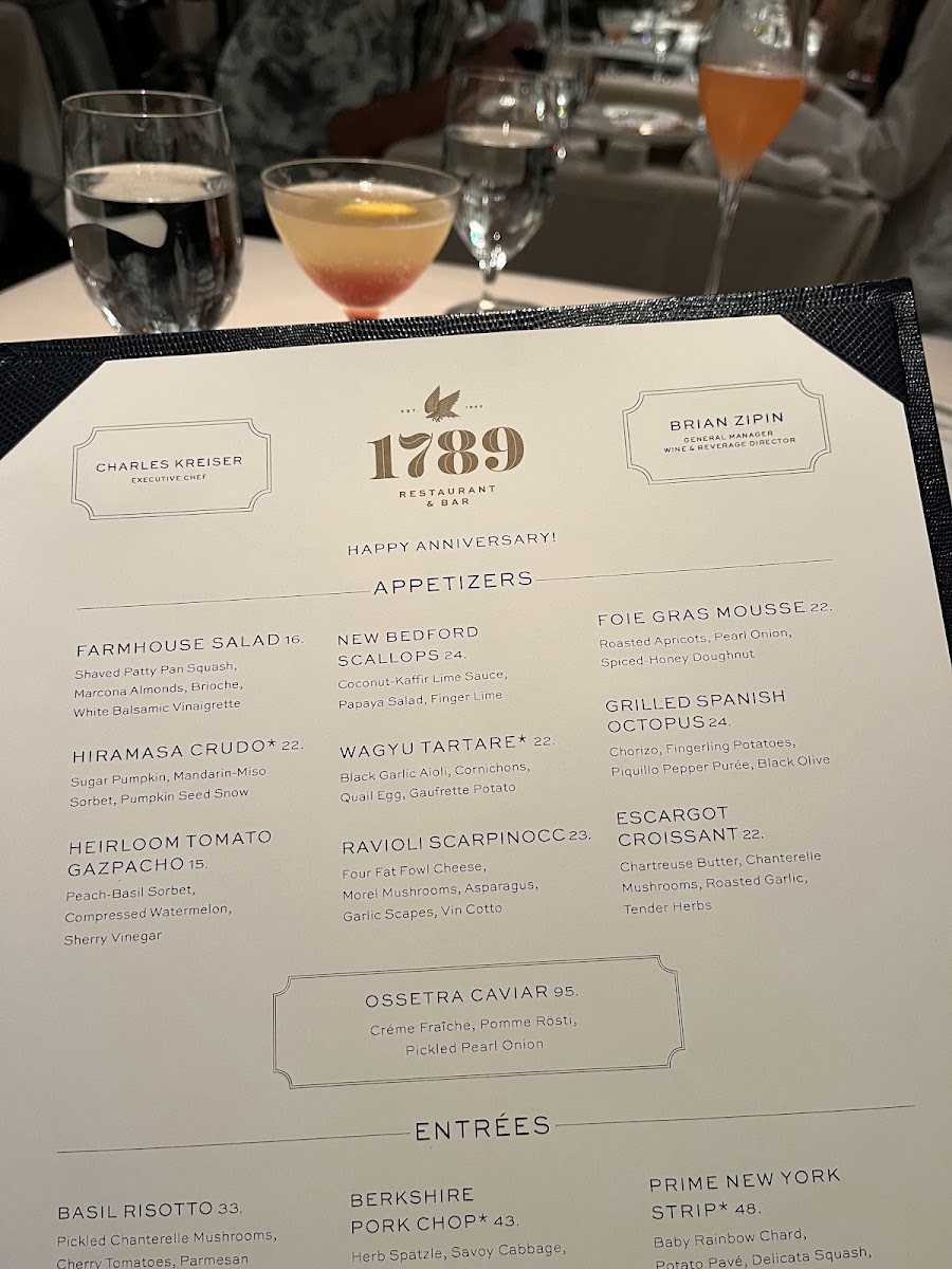 Menu 1789 Restaurant & Bar-5