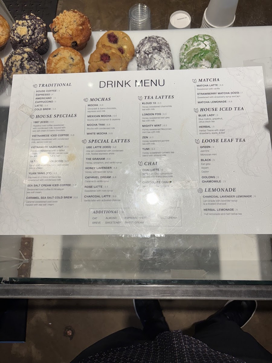 Menu 18 Grams Coffee & Tea-4