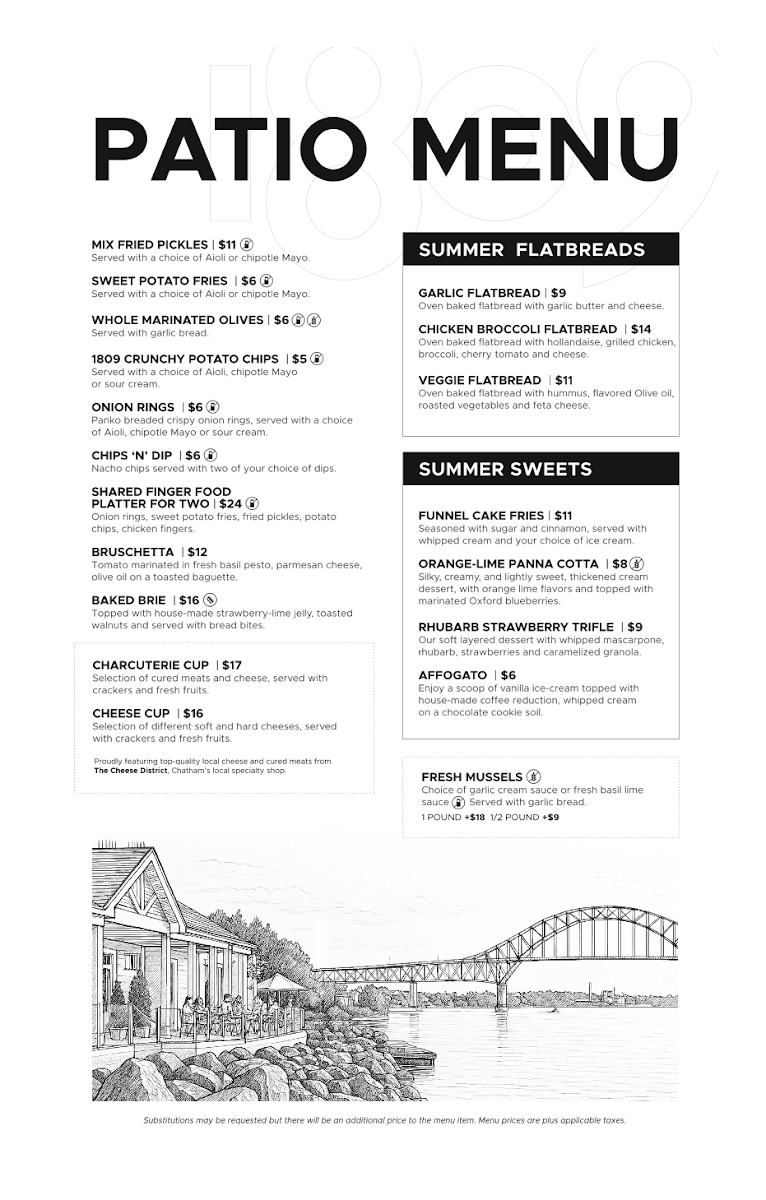 Menu 1809 Restaurant-3