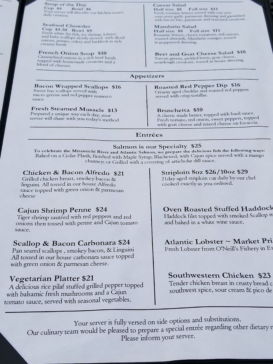 Menu 1809 Restaurant-9