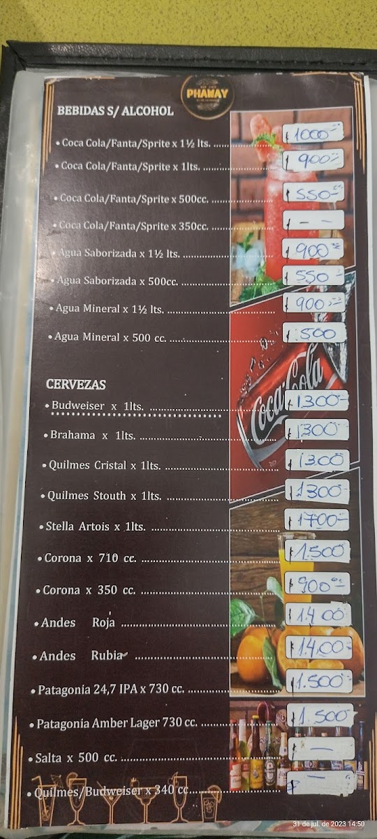 Menu 1900 Resto Bar-7