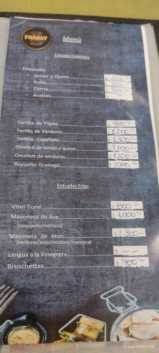 Menu 1900 Resto Bar-9