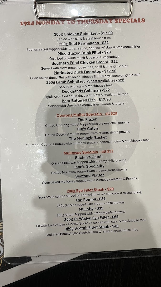 Menu 1924 Riverfront Steakhouse-1