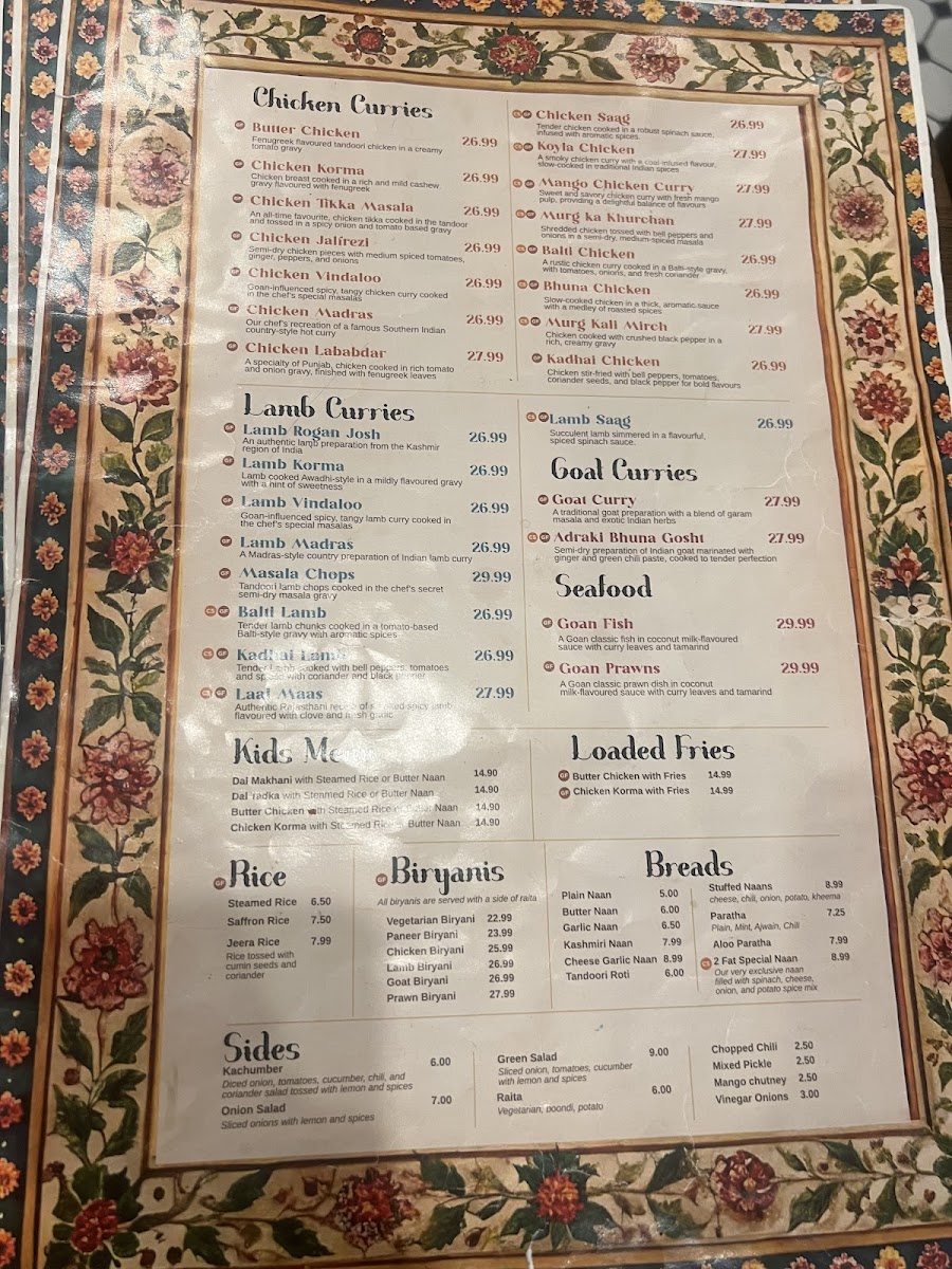 Menu 2 Fat Indians Rockingham-2