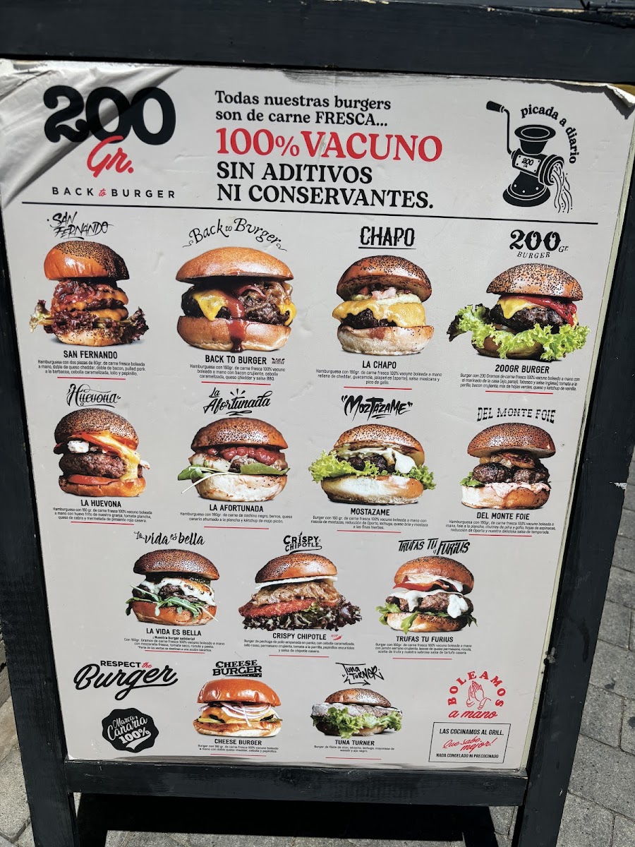 Menu 200 Gramos Burger San Fernando-4
