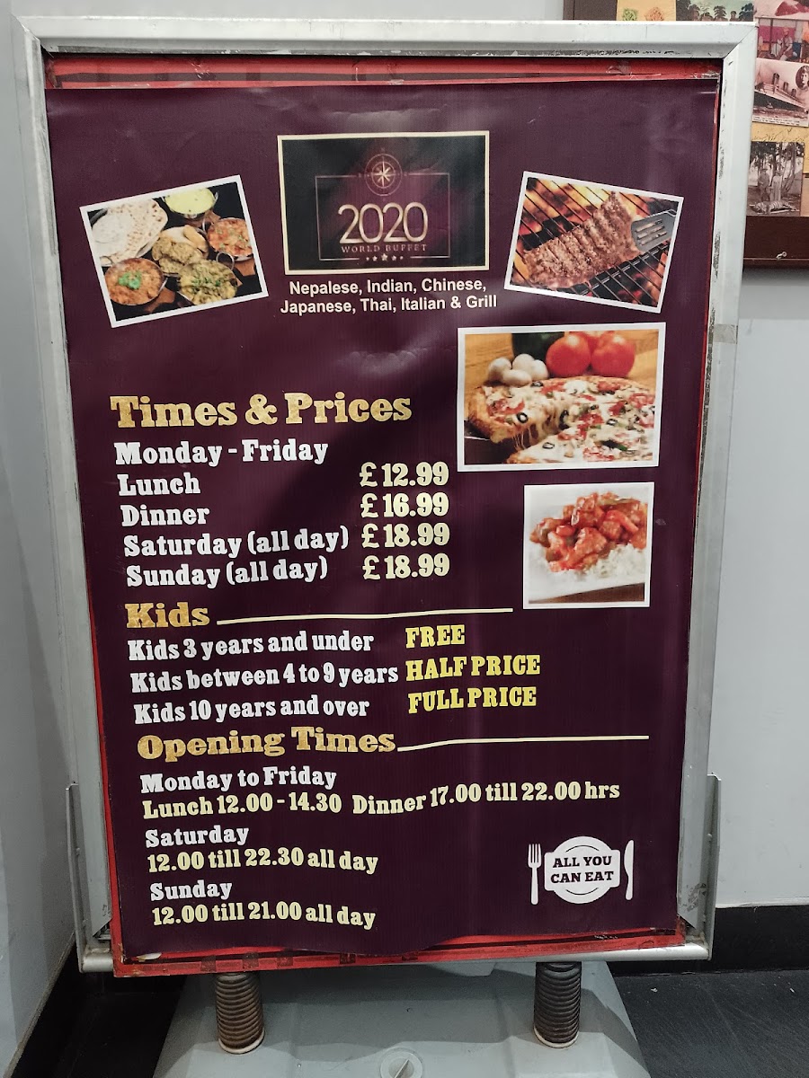 Menu 2020 World Buffet-7