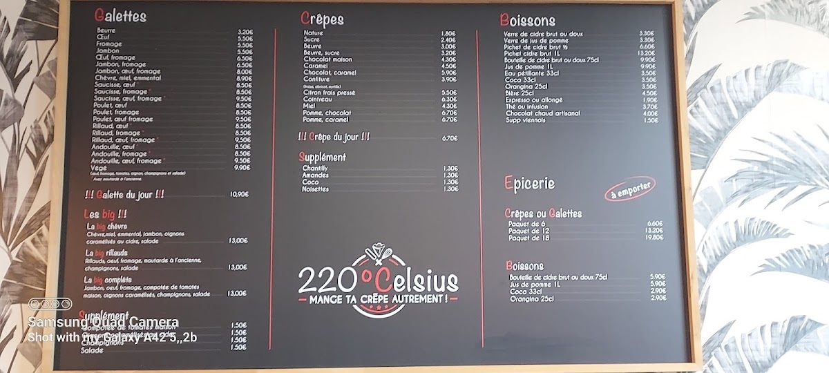 Menu 220 °Celsius - Mange Ta Crêpe Autrement !-10