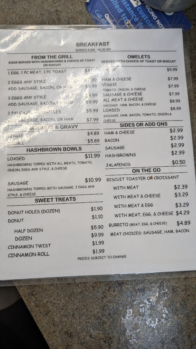 Menu 270 Diner-10