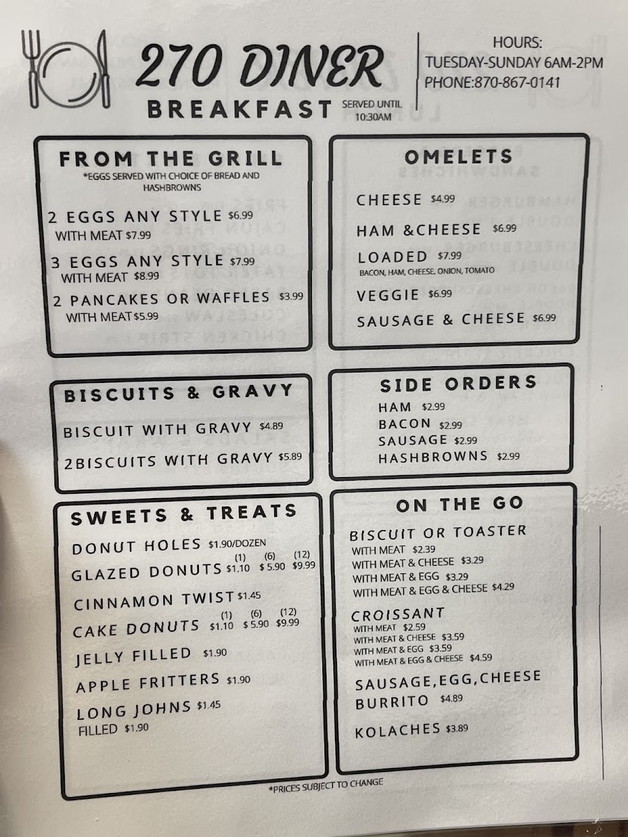 Menu 270 Diner-4