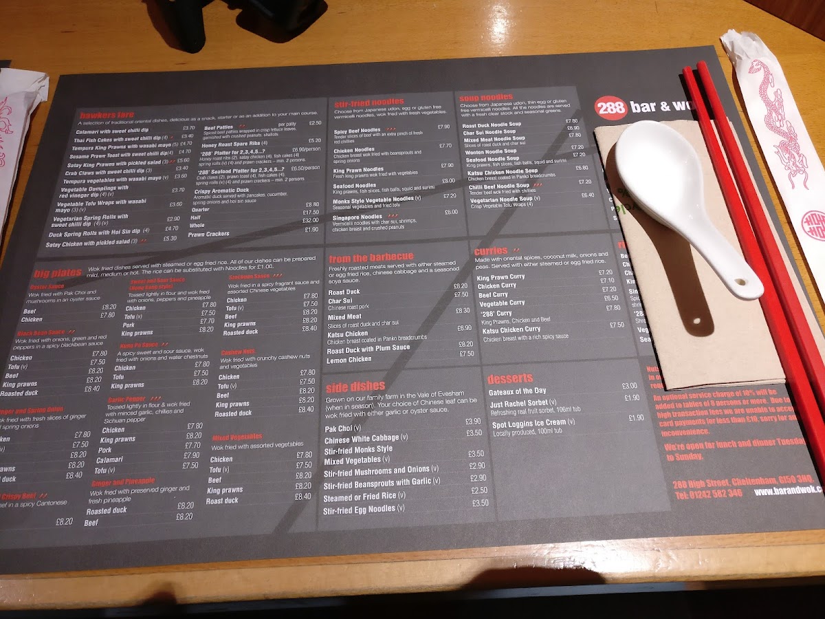 Menu 288 Bar & Wok-5