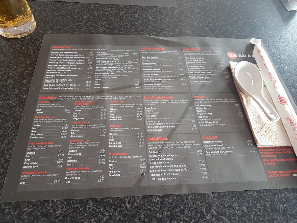 Menu 288 Bar & Wok-8