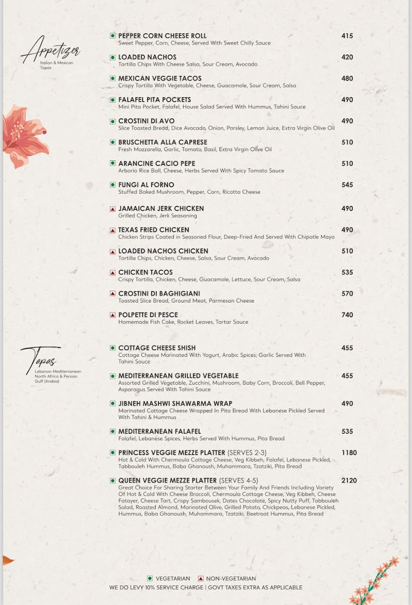 Menu 2Bhk Diner & Key Club-1