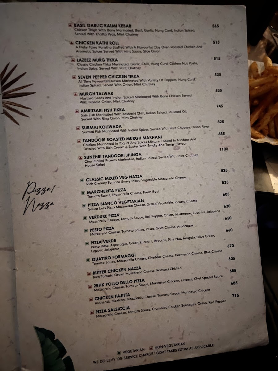 Menu 2Bhk Diner & Key Club-7