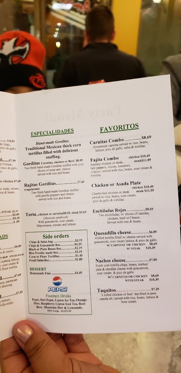 Menu 3 Amigos Restaurant-5