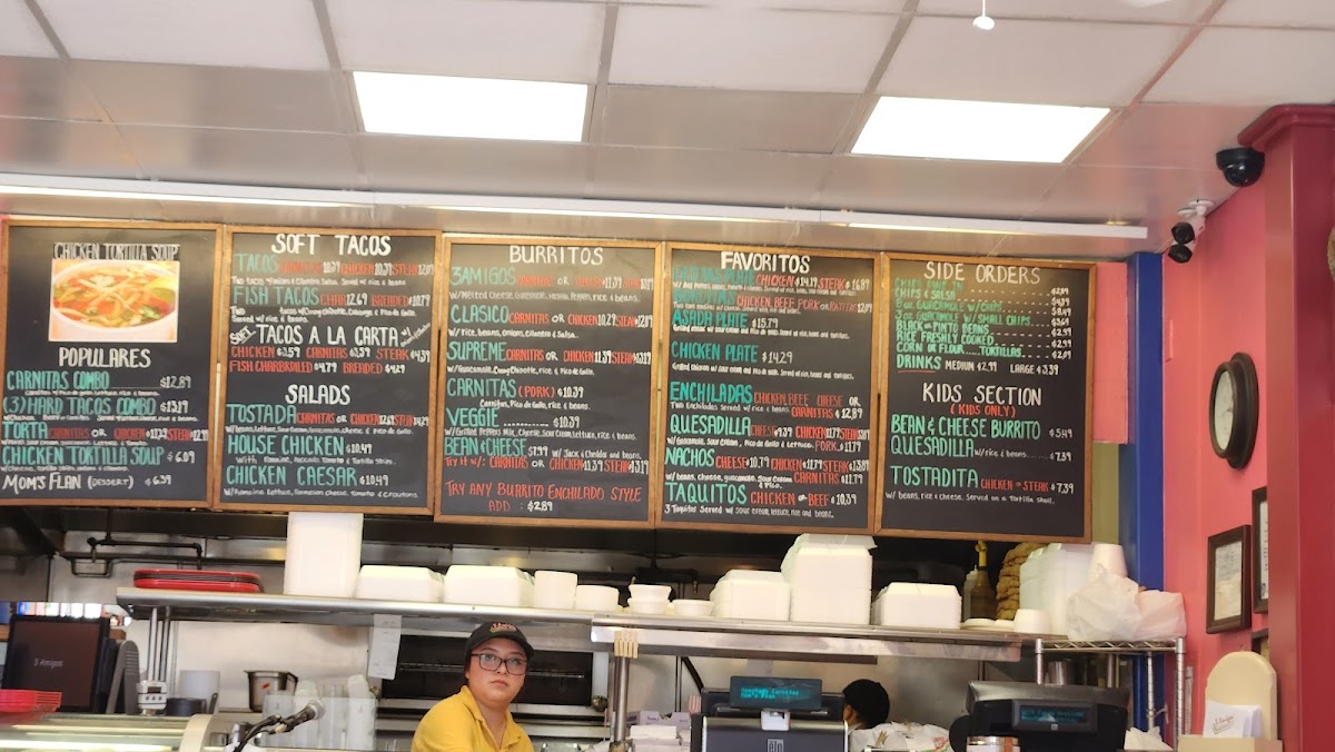 Menu 3 Amigos Restaurant-7