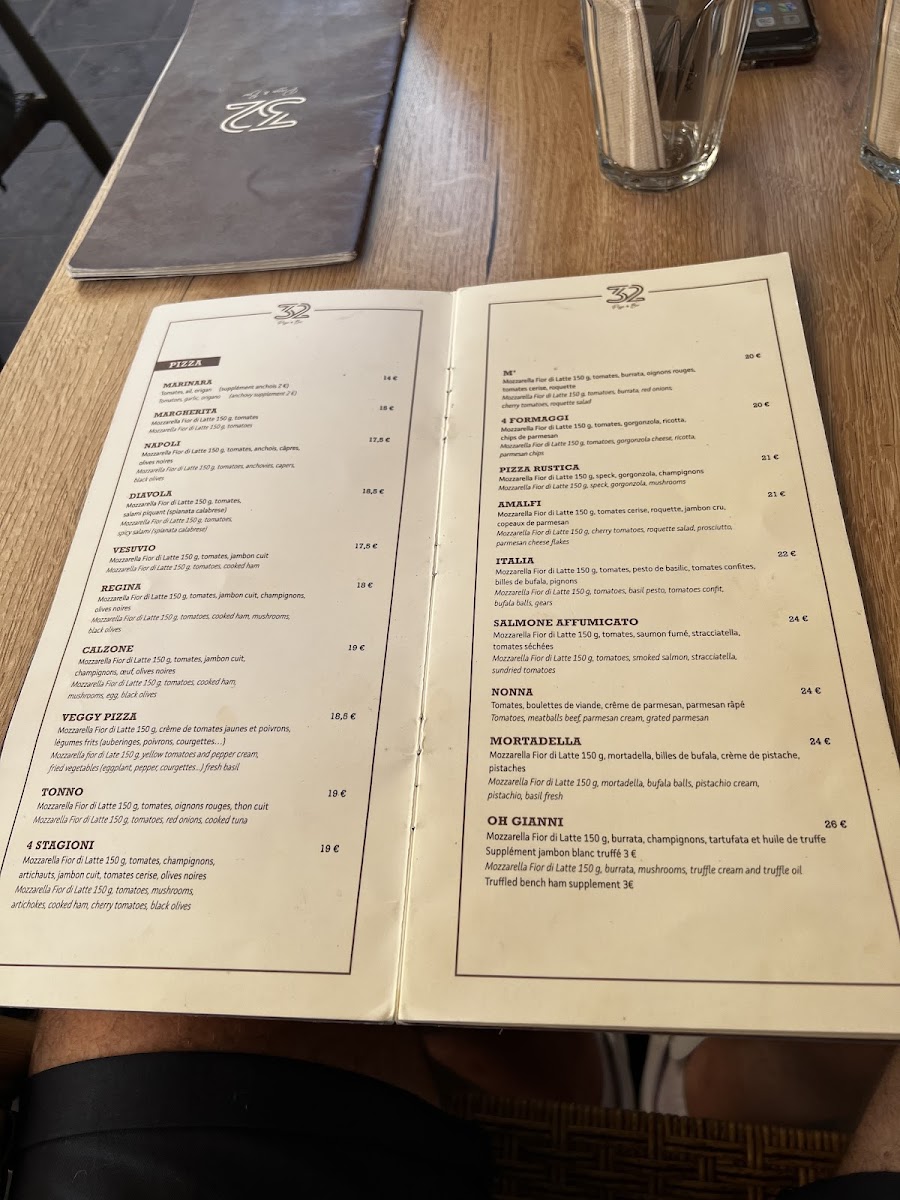 Menu 32 Pizza & Bar-5
