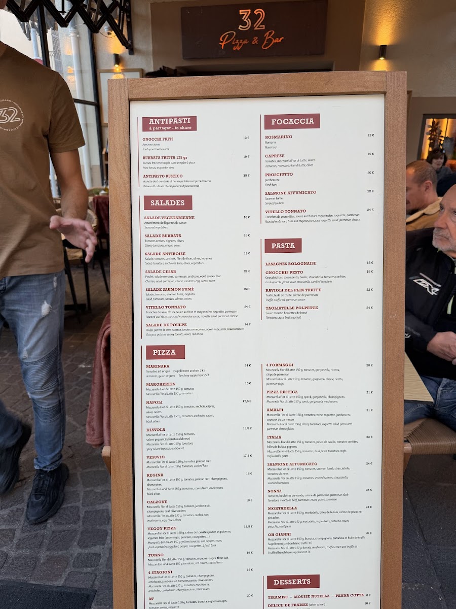 Menu 32 Pizza & Bar-6