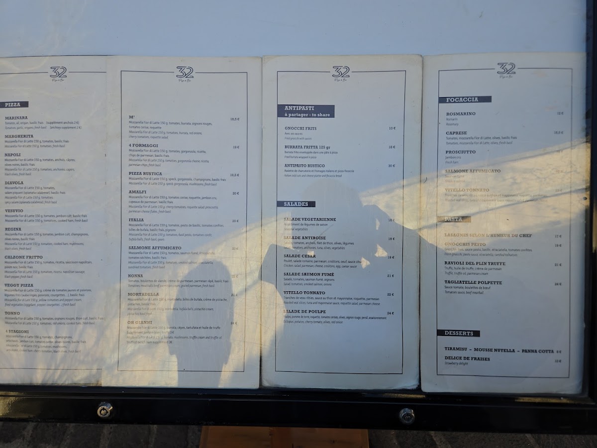 Menu 32 Pizza & Bar-7