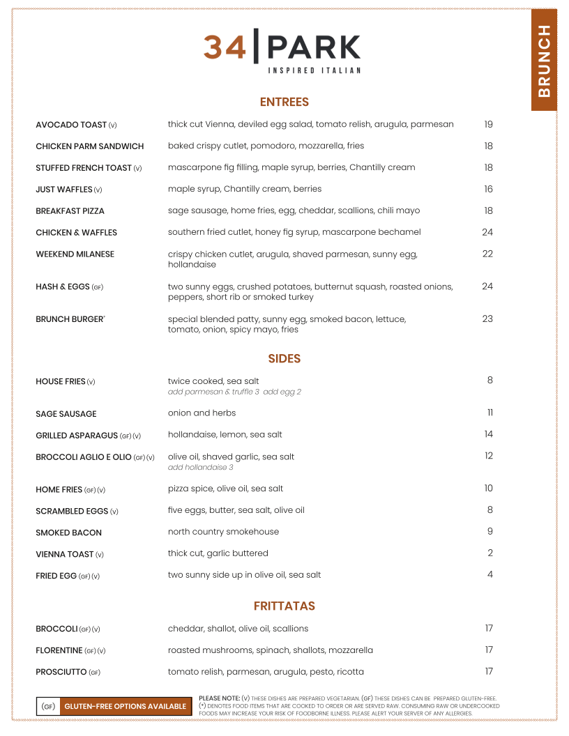 Menu 34 Park-8