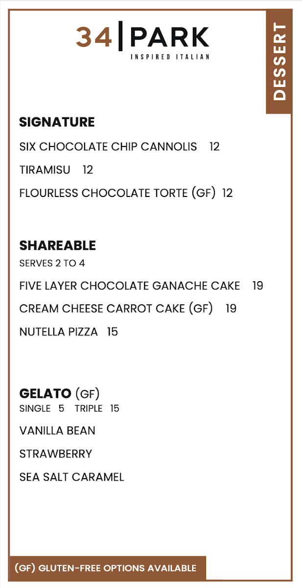Menu 34 Park-9