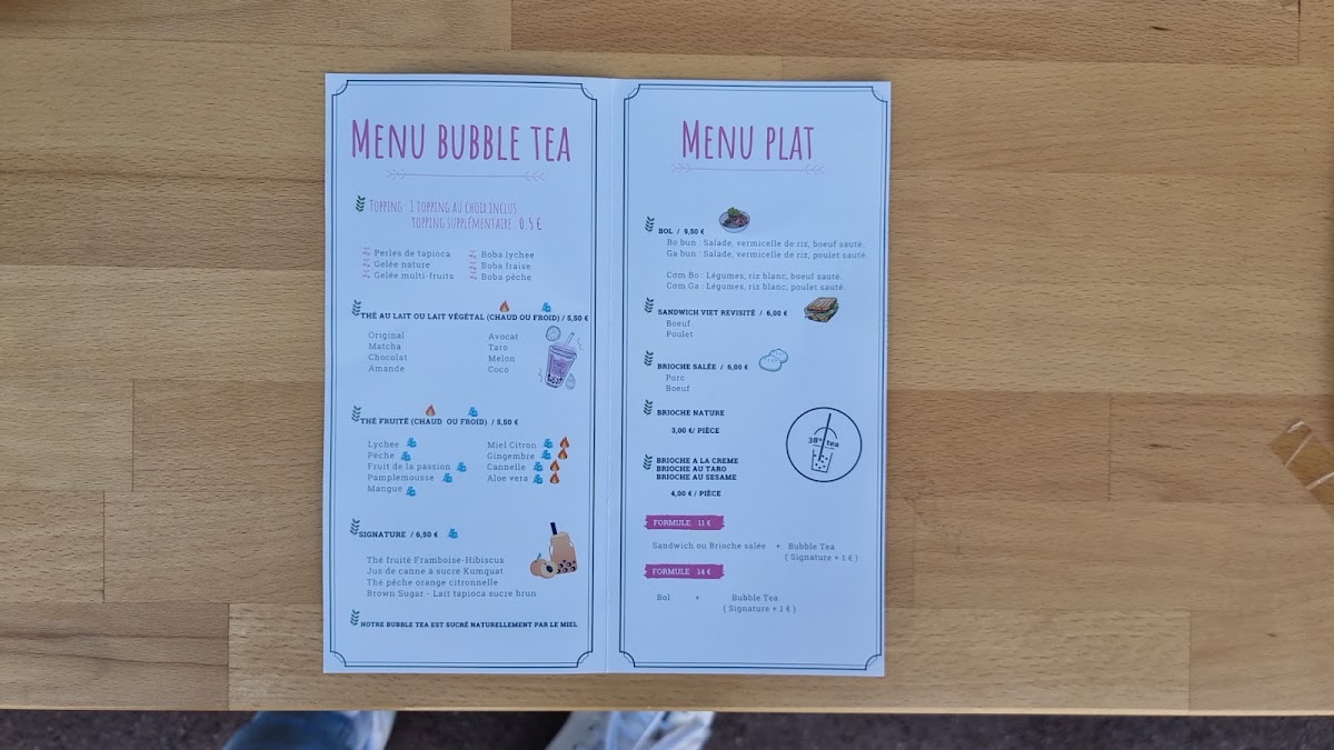 Menu 38° Tea - Bubble Tea & Waffle Antony-10