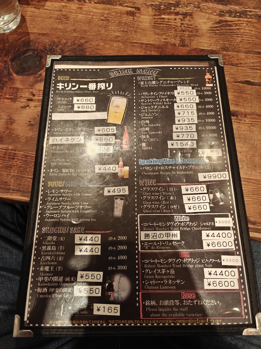 Menu 38Kawaguchiko-5