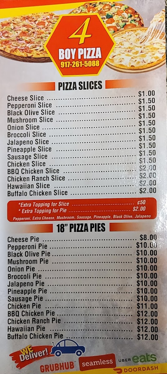 Menu 4 Boy Pizza-4