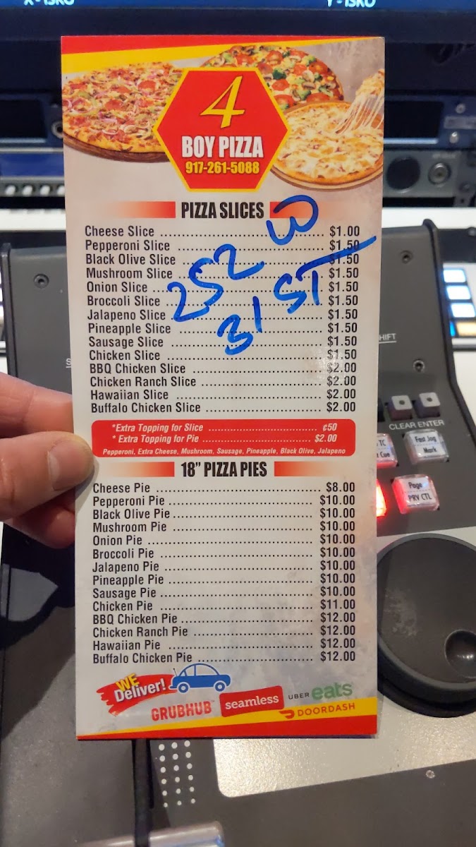 Menu 4 Boy Pizza-7