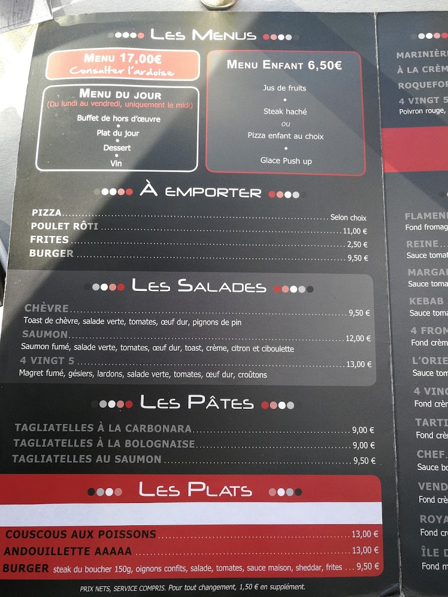 Menu 4 Vingt 5-2