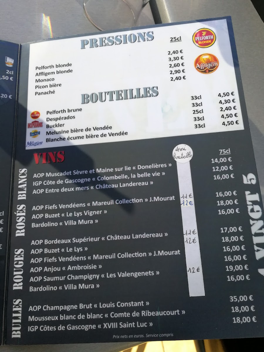 Menu 4 Vingt 5-7