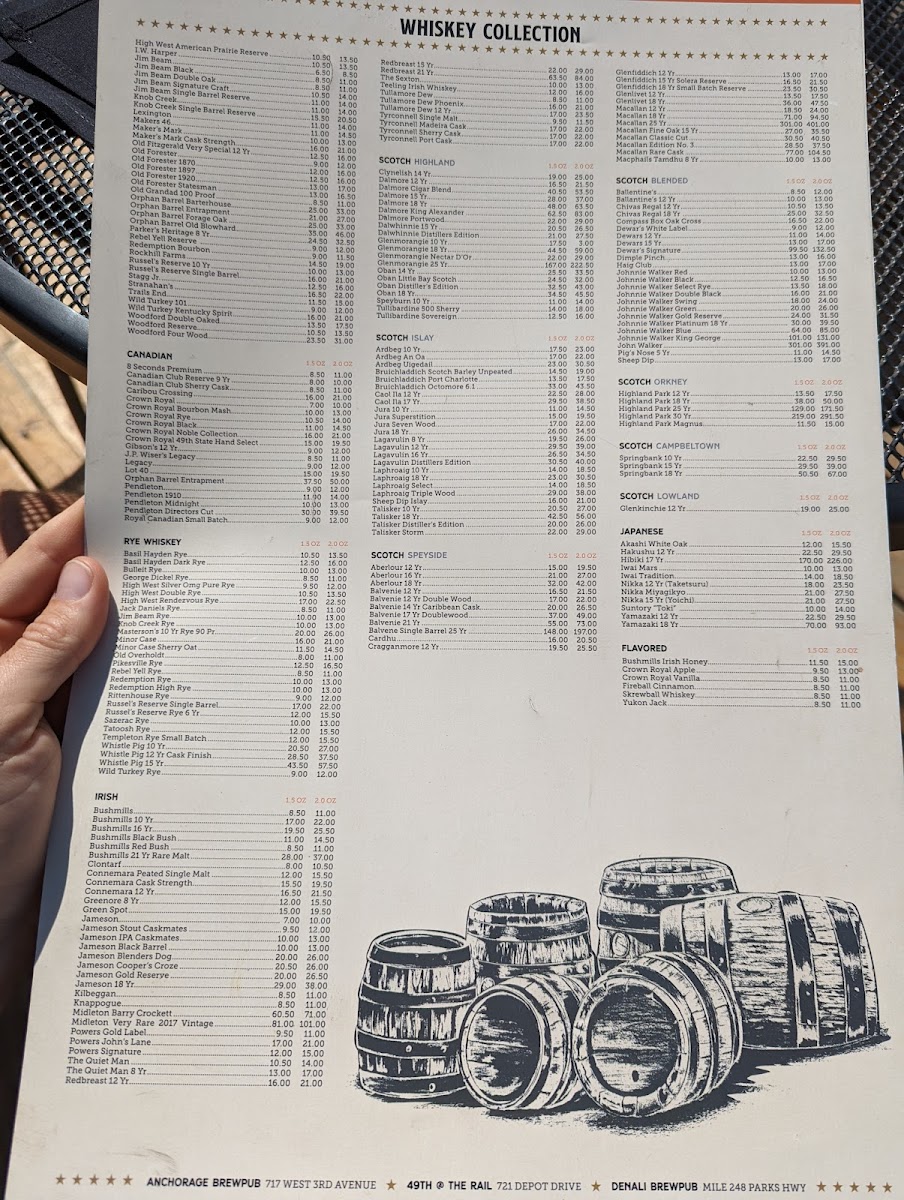 Menu 49Th State Brewing - Denali Park-7
