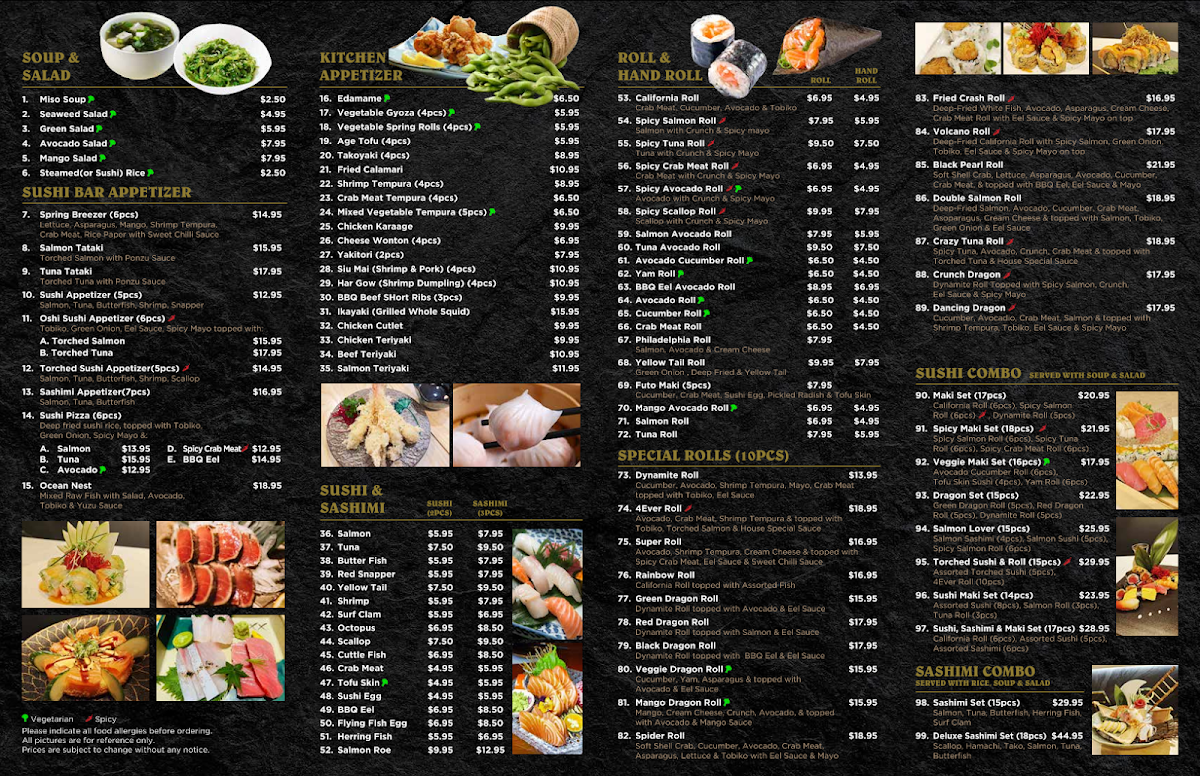 Menu 4Ever Sushi-1