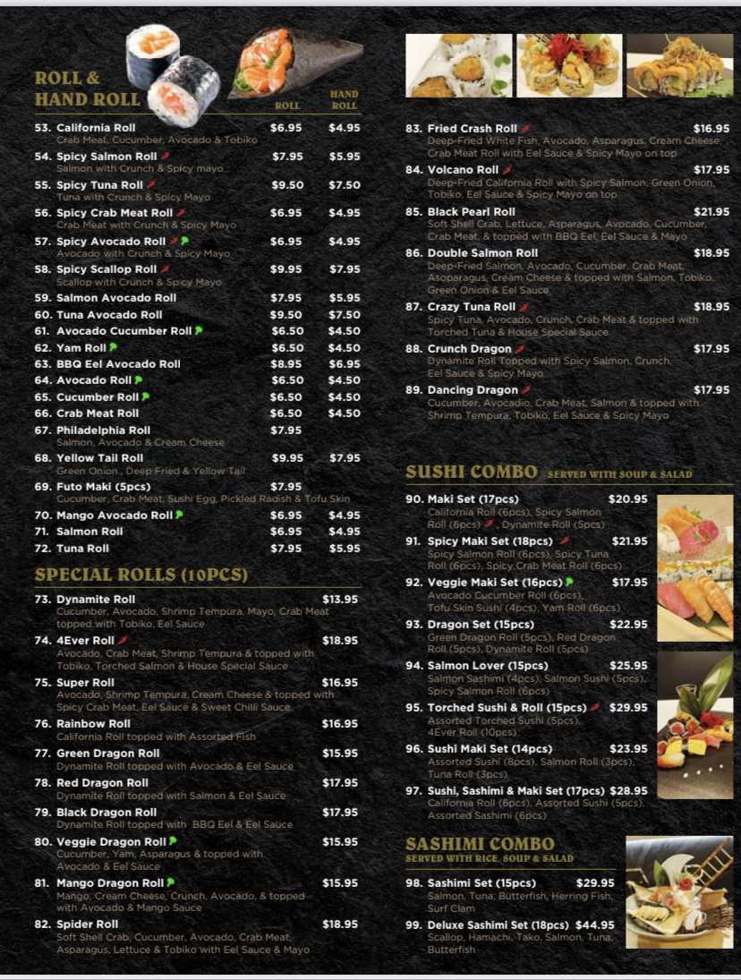 Menu 4Ever Sushi-4