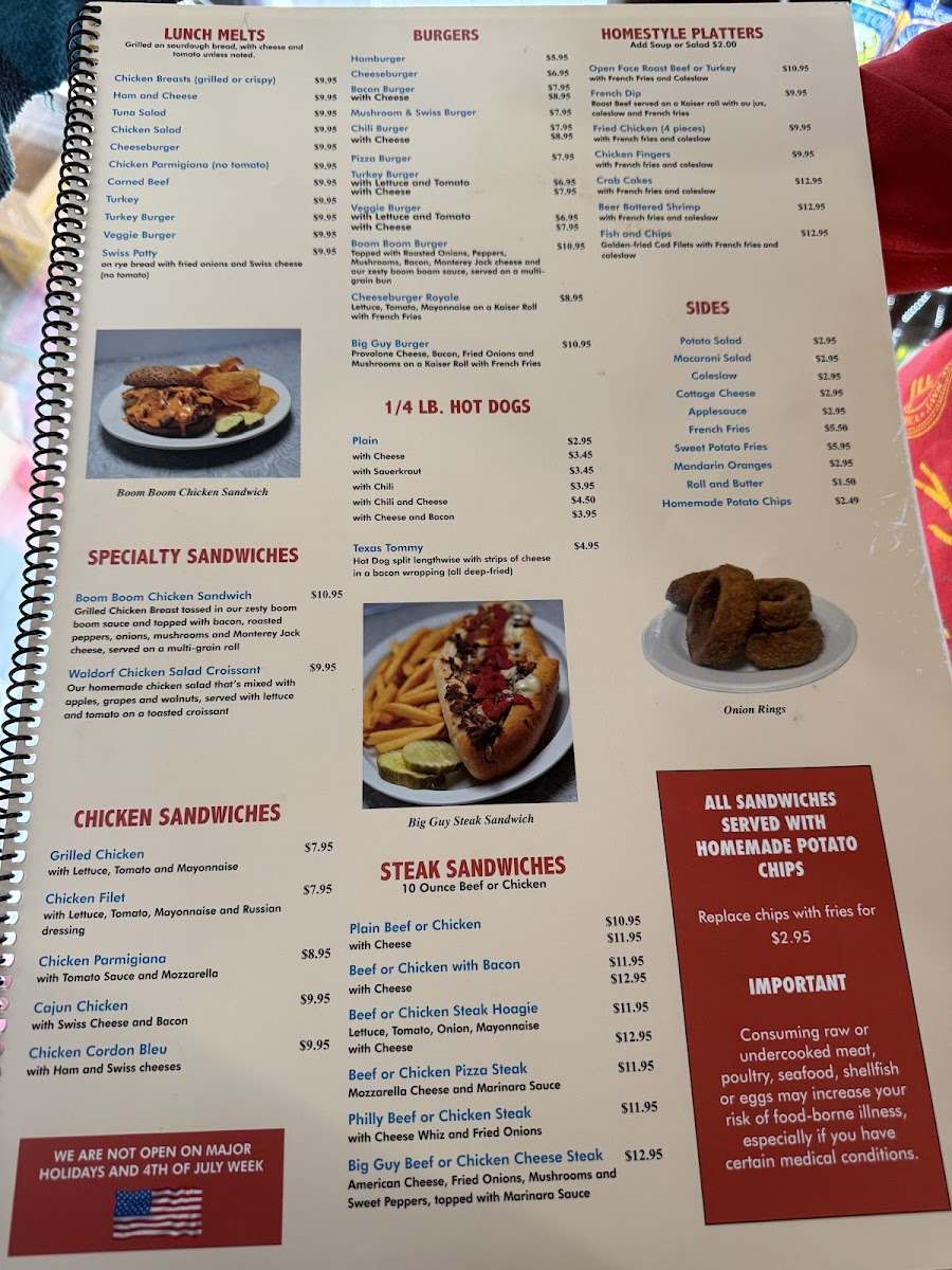 Menu 4Th Street Café-1