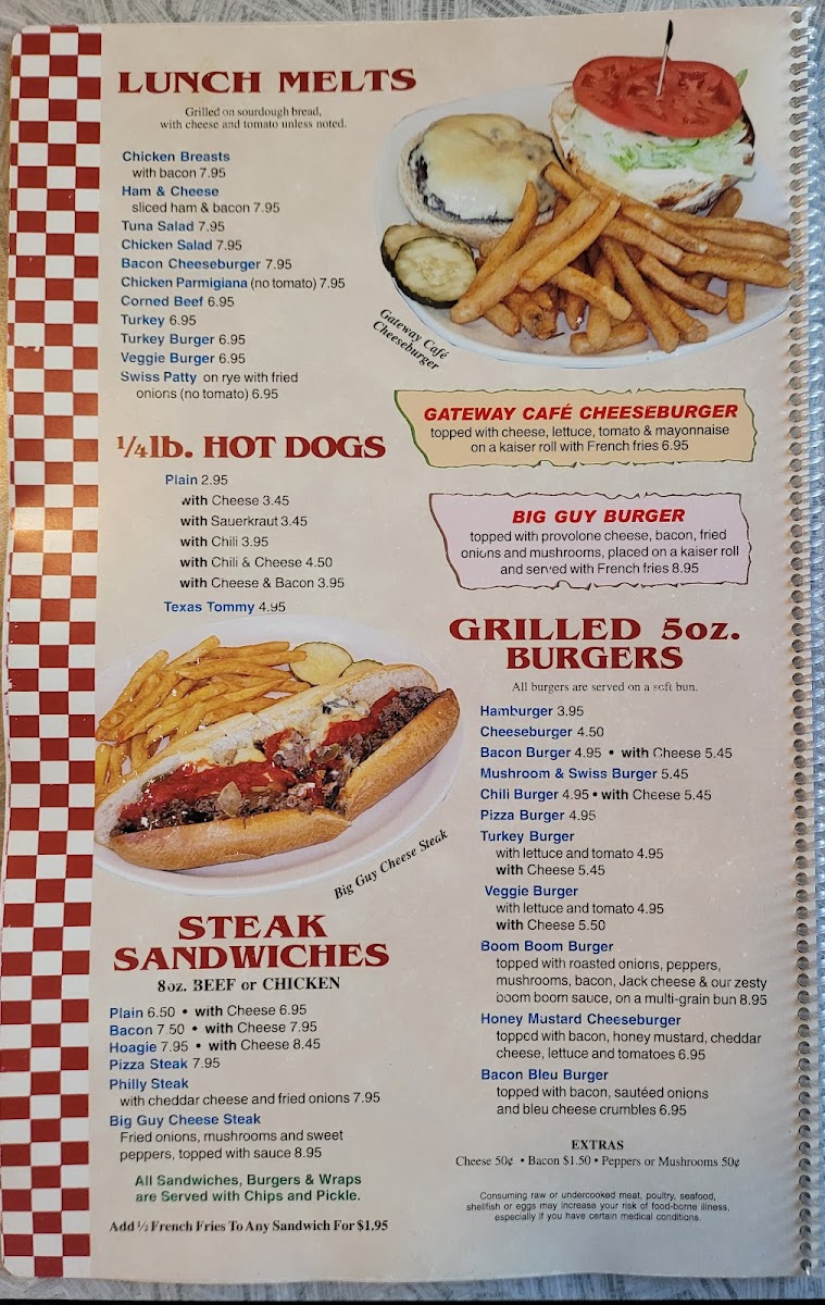 Menu 4Th Street Café-10